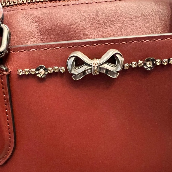 Coach X Selena Gomez
Crystal Embellished Selena Bond Bag ~ Bordeaux - Picture 8 of 15